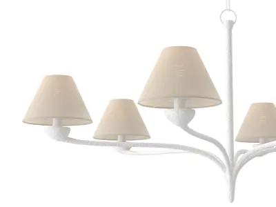 Dorsey Round Chandelier 3D model