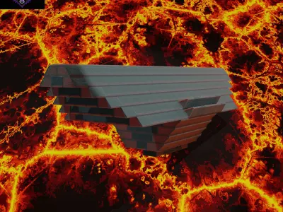 SCI-FI Ship - OpenLOCK 3D print model