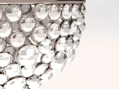 Emily Todhunter Oyster 36 Chandelier 3D model