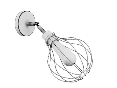 Wall Light URBAN Cables Black 3D model