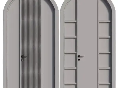 Entrance door set264 3D model