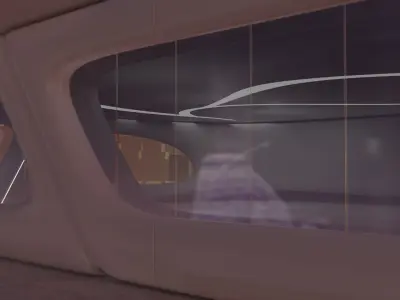 3D Sci-Fi Interior SCENE futuristic 3D model