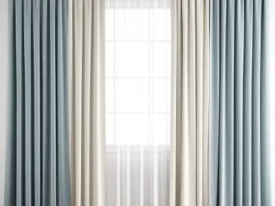 Curtain 206 3D model