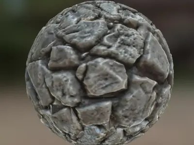 PBR stone floor  Texture