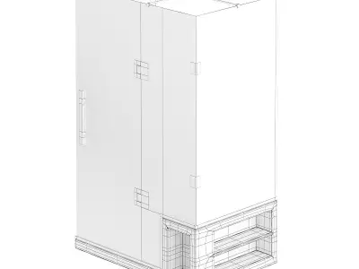 Rectangular Shower 3D model