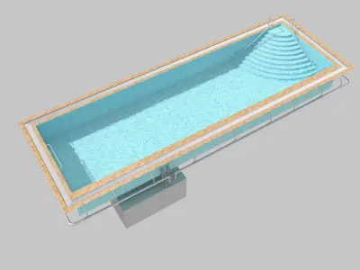  Swimming Pool 3D model
