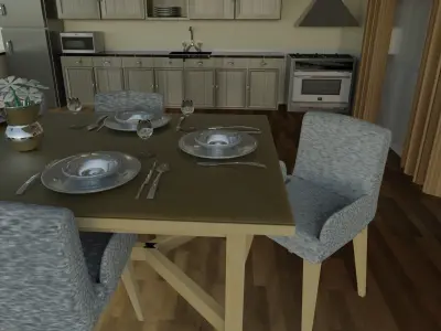 dinning room 3D model