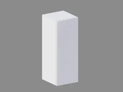 Kitchen Upper Cabinet 30 cm Low-poly 3D model