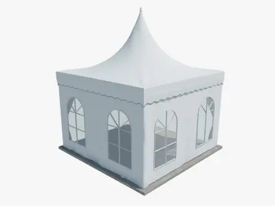 Tent 3  4x4 3D model
