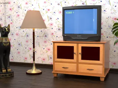  Sony Trinitron KV-27S46 Retro CRT TV 