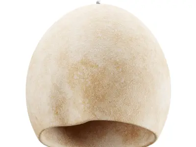 Japanese B B Living Room Pendant Lamp 3D model