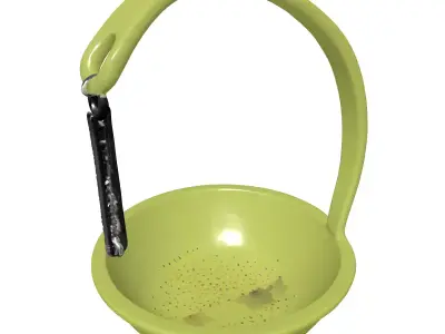 Modern Silicone Egg Poacher Low-poly 3D model