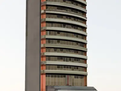 Low Poly Buildings and Houses Pack Low-poly 3D model