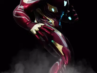 Ironman Endgame FBX 3D model