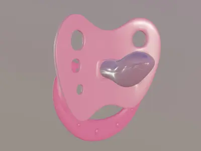 Pacifier 3D model