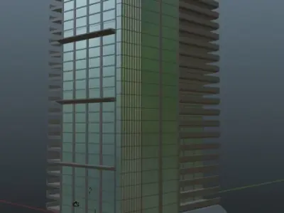 city high Free 3D model