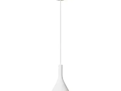 Pam Led White Suspension 3D model