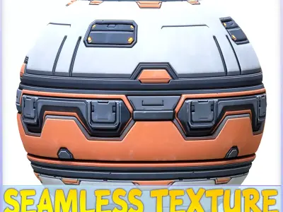 SciFi Seamless Texture Texture 25