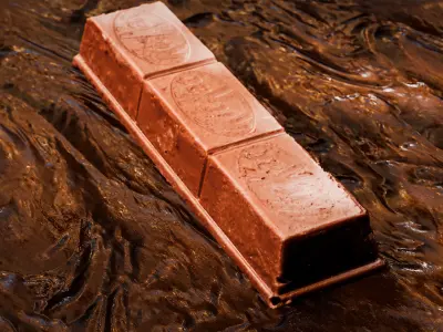 KitKat Chunky Salted Caramel 3D model