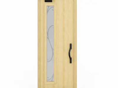 YKK AP Venato D30 N11T Japanese Entrance Door 3D model