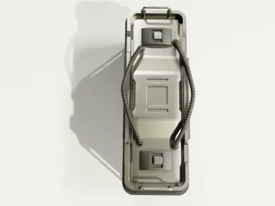 SciFi Crate 3D model
