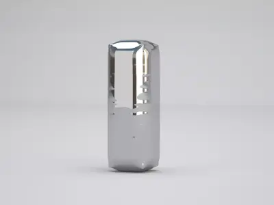 I Balloon Silver 3D model