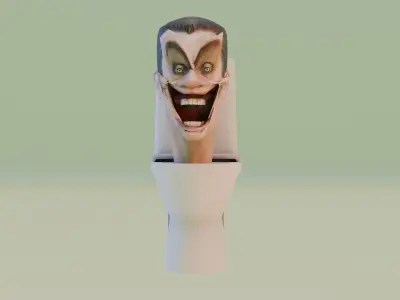 g Man Skibidi Toilet 3D model