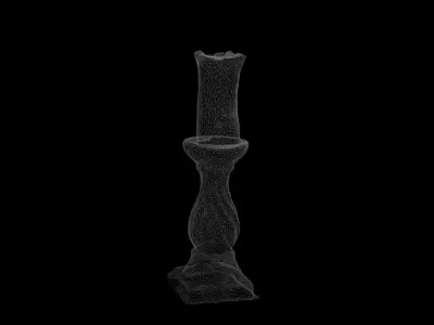 candle 3D model 12