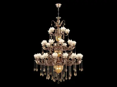 MD 89350-37 Osgona Chandelier 3D model