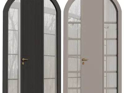Entrance door set264 3D model