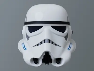 Star Wars - Stormtrooper Helmet 3D model