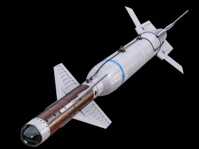  Rigged GBU-27 Paveway 3 Naval Laser Guided Bomb PBR 