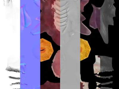 Raisher The Sky Reaper Render Scene Pack 3D model