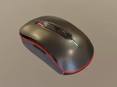 Wireless mouse 3D model purchase