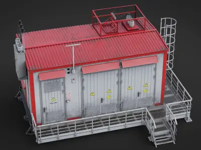  Industrial Electric Substation Realtime 
