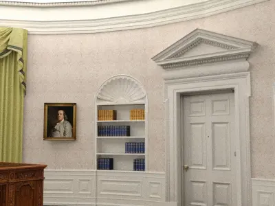 Oval Office 3D model