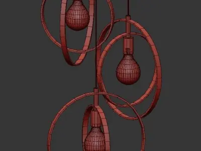 Hanglamp Blackpool 3 3D model