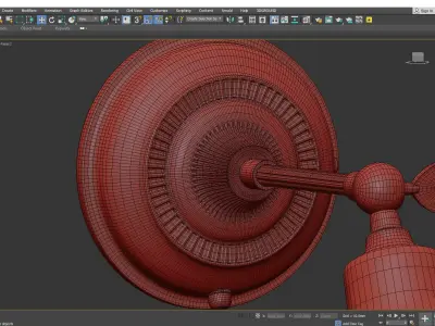 Lido Arte Lamp Low-poly 3D model