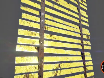 Window Blinds-Version 01 Low-poly 3D model
