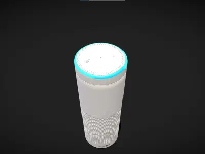 Amazon Echo Low-poly 3D model