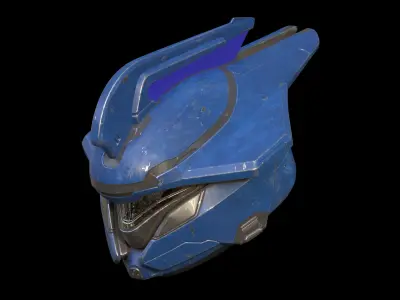 Sangheili helmet 3d print file 3D print model