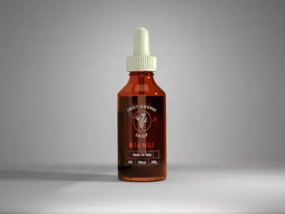 Dropper Bottle Free 3D model