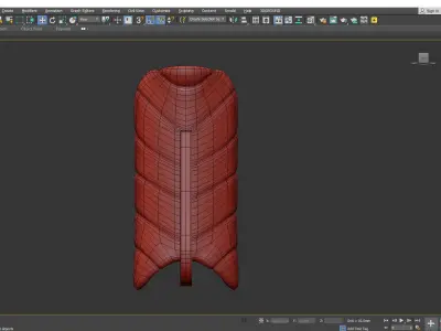  1  of the 5 Pair Orrefors sconce Low-poly 3D model