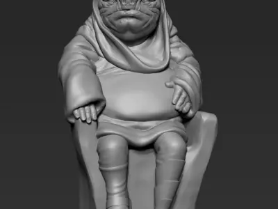 Starwars The force awakens Bar scene alien 3D model