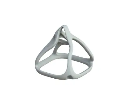 SciFi Cube Object No 62463 Low Poly Shape Low-poly 3D model