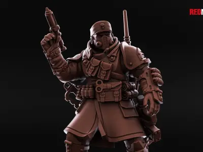 Shock Troops - Command Elite Squad of the Imperial Force  3D print model