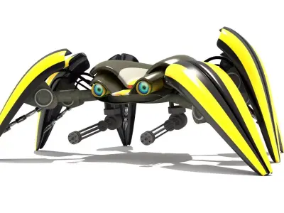 Spider Robot 3D model