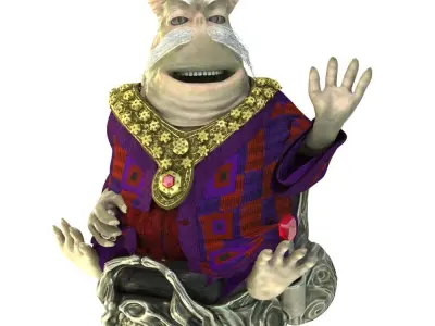 Rigellian for Poser 3D model