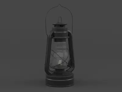 Kerosene Lamp 3D model