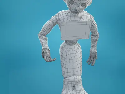 Pepper Robot 3D model
